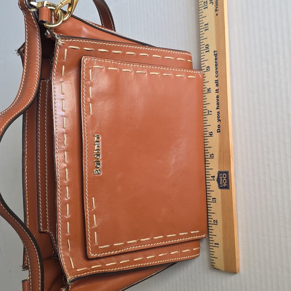 Baldinini Tan Leather Women's Bag - Picture 4 of 13